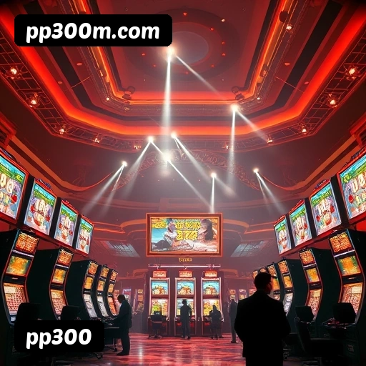 Plataforma pp300 mostrando interface moderna, jogos certificados e recursos de segurança licenciados